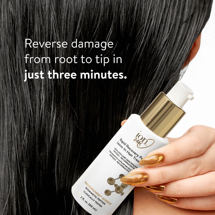 ion 24K Rapid Recovery Peptide Leave-In Hair Treatment - Image 2