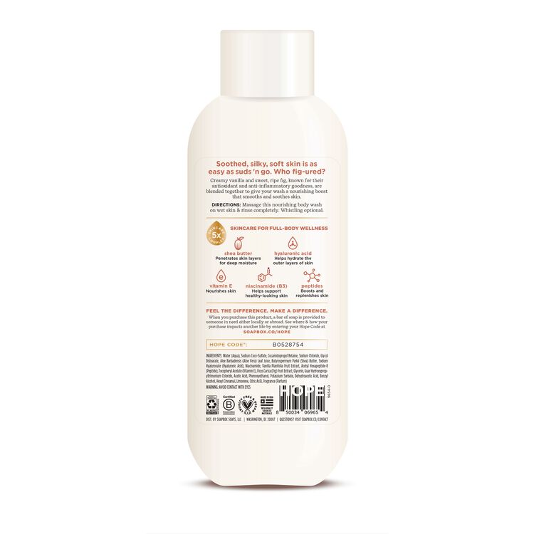 Vanilla Bean & Fig Body Wash - Image 2