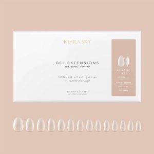 XS Almond Natural Cover Gel Extensions