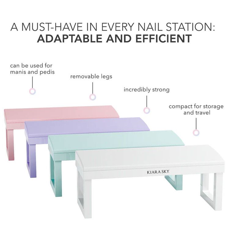 Nail Arm Rest Pink - Image 6