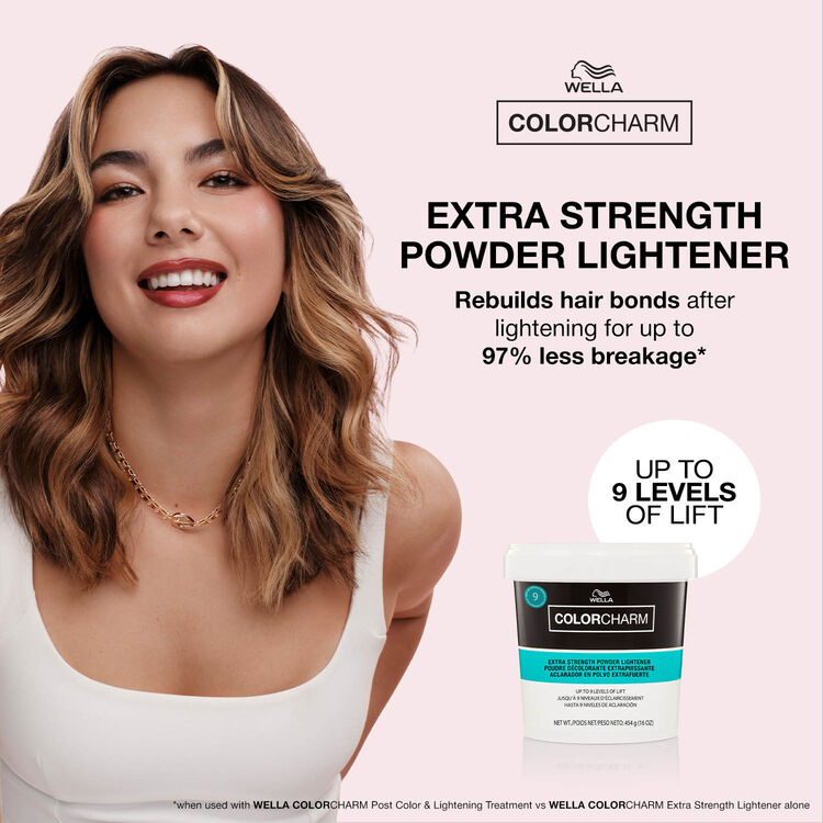 Wella Colorcharm Extra Strength Powder Lightener 1 Oz - Image 2