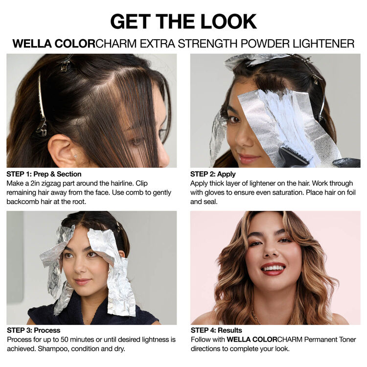 Wella Colorcharm Extra Strength Powder Lightener 1 Oz - Image 7