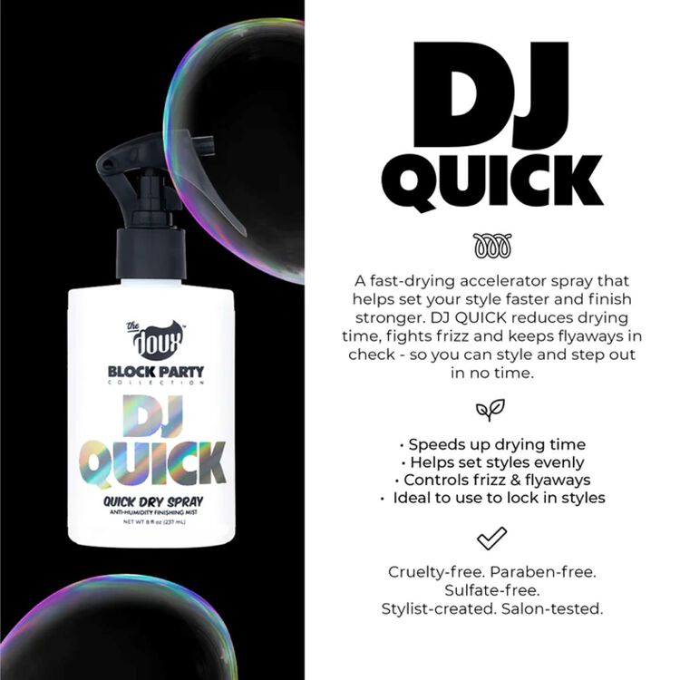 Block Party DJ Quick Quick Dry Spray - Image 3