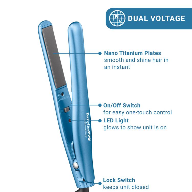 .75" Mini Ultra-Sleek Flat Iron - Image 3