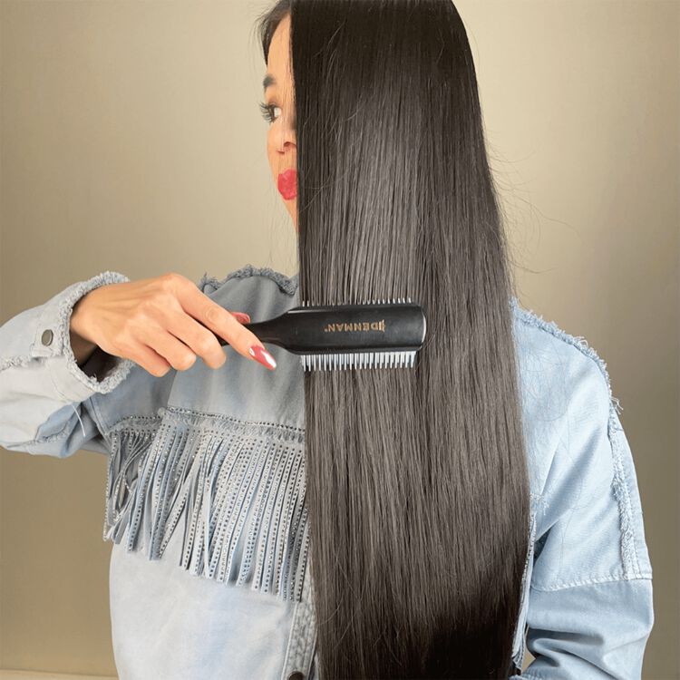 D3 Original 7-Row Styling Brush, Gloss Black - Image 3