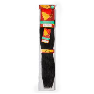 Silky Straight Jet Black 18 Inch Human Hair Extension