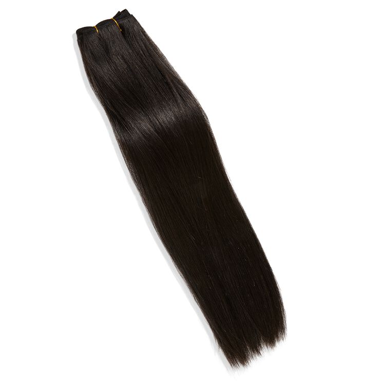 Silky Straight Off Black 18 Inch Human Hair Extension - Image 4