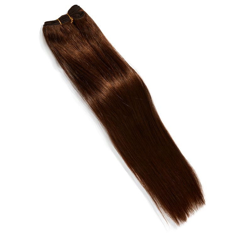 Silky Straight Brown 18 Inch Human Hair Extension - Image 4