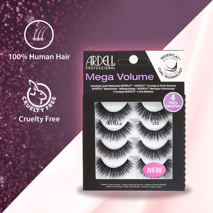 4 Pack Mega Volume 252 Lashes - Image 4