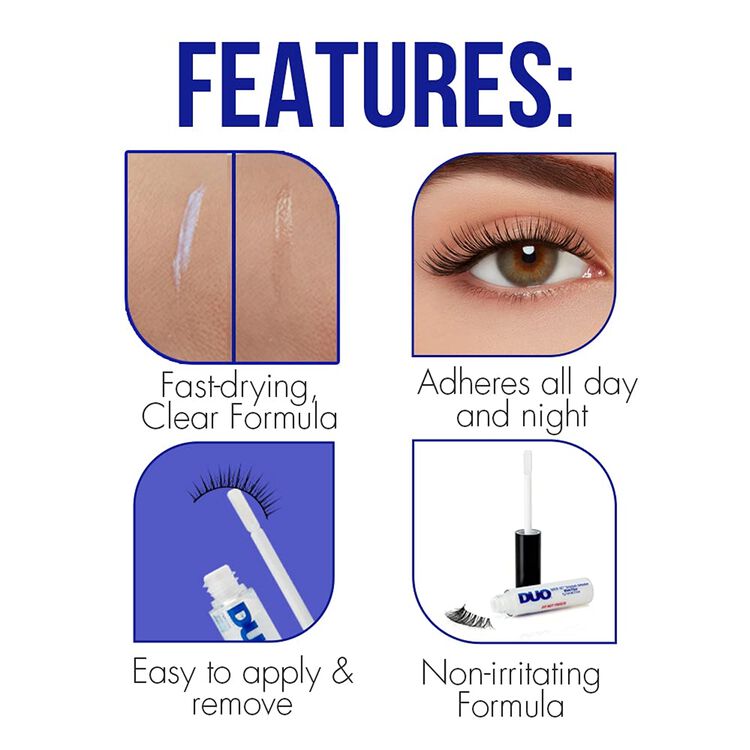 DUO Quick-Set Striplash Adhesive Clear - Image 4