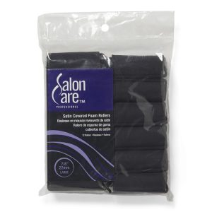 Satin Foam Rollers 7/8 Inch