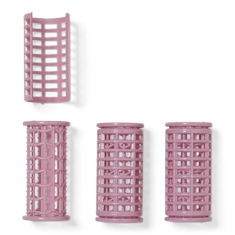 Bouffant Pink Snap-On Rollers 10 Count - Image 2