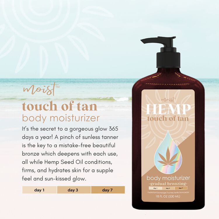 Moist Hemp Bronzing Moisturizer - Image 2