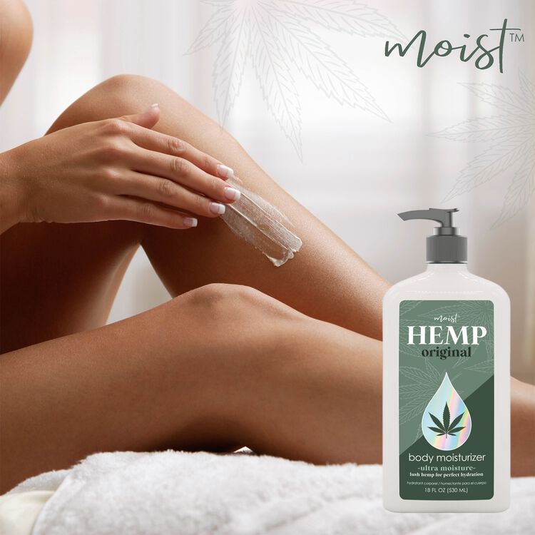 Moist Hemp Body Moisturizer 18 oz. - Image 4