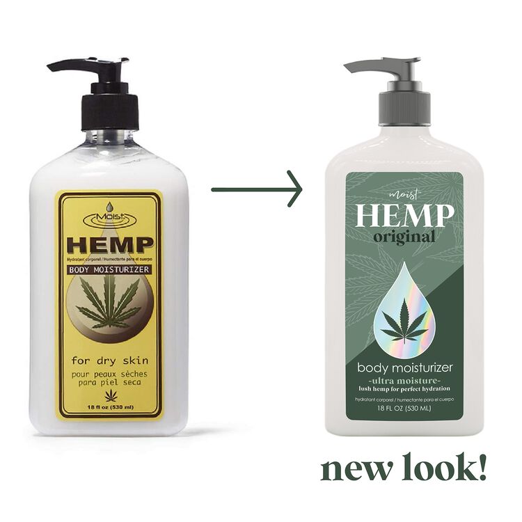 Moist Hemp Body Moisturizer 18 oz. - Image 5