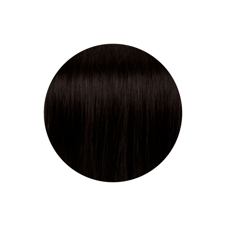 18" Ultra-Seamless Clip-in Hair Extensions Dark Brown - Image 2