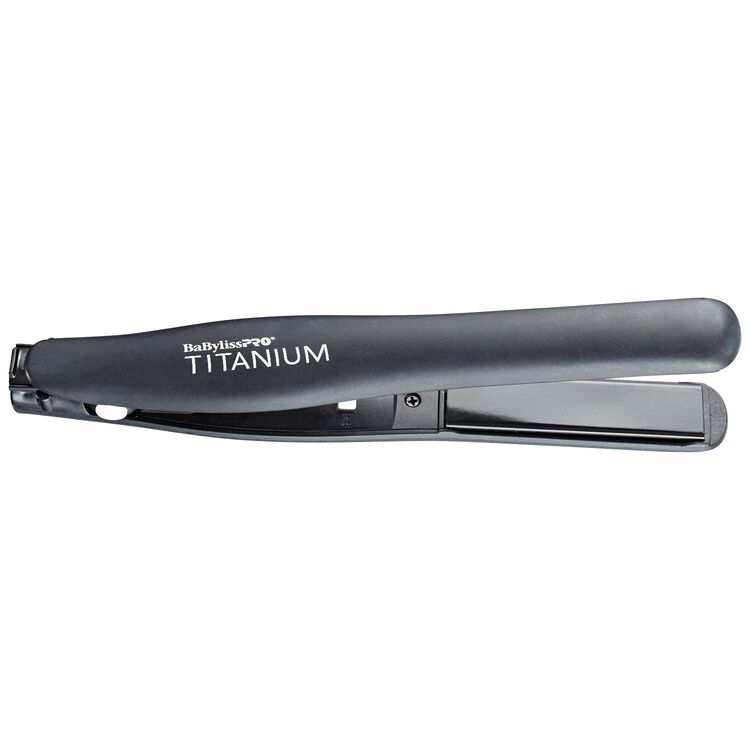 Travel Size Titanium Flat Iron 3/4 Inch - Image 3