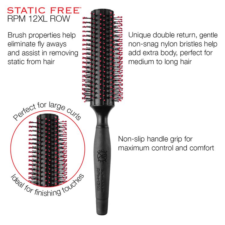 RPM-12XL Static Free Round Brush - Image 3