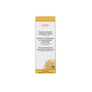Natural Muslin Epilating Strips & Applicators