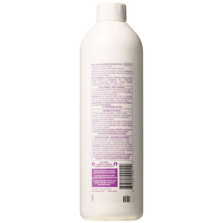 Oreor 30 Volume Creme Developer 8 Oz - Image 2