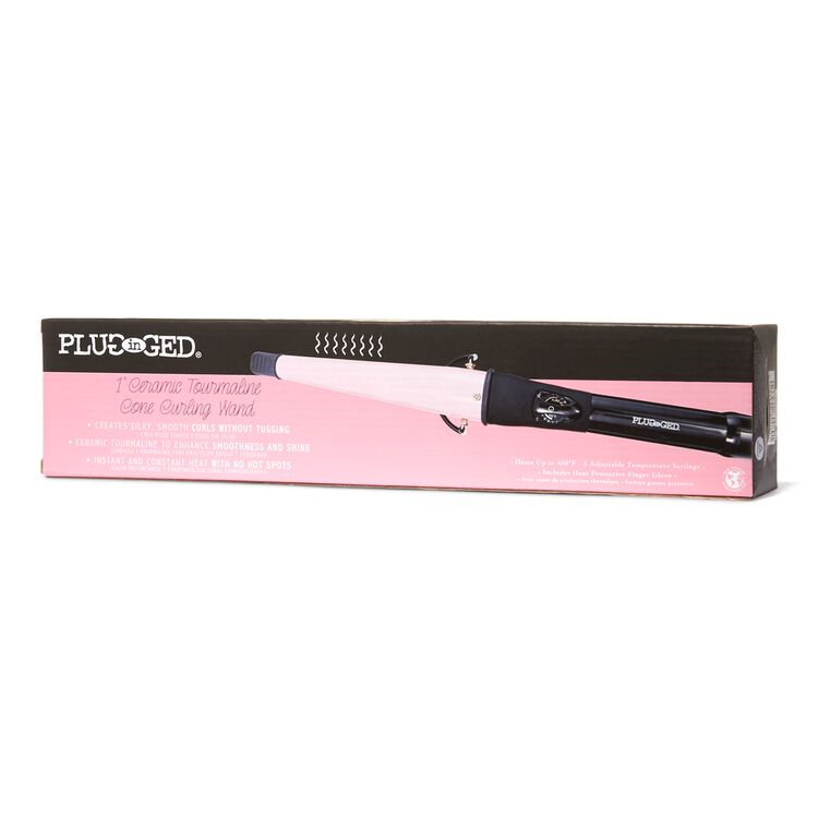 1" Tourmaline Cone Curling Wand - Image 2