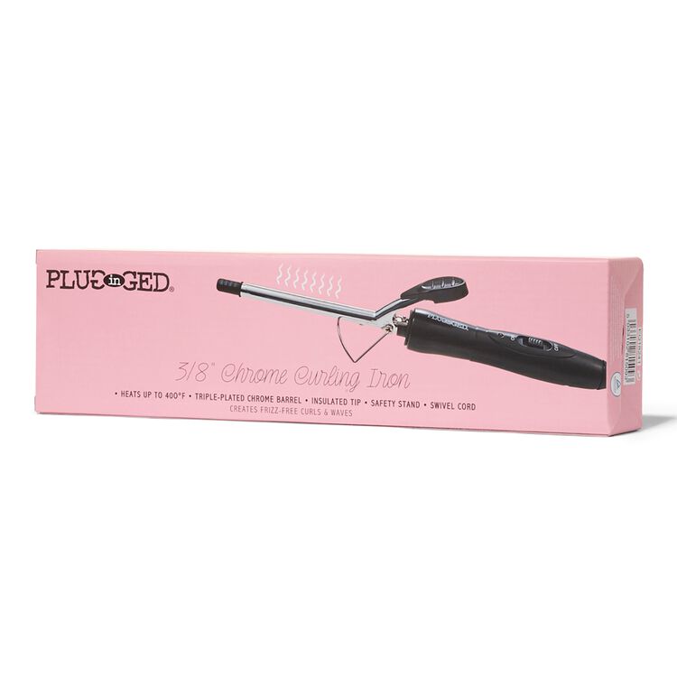 HeatMaster Chrome 3/8 Inch Curling Iron - Image 2