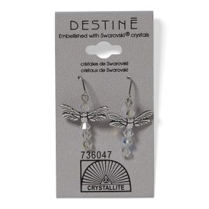 Destine Dragonfly Dangle Earrings