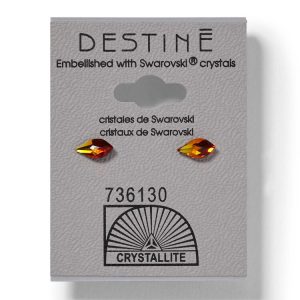 Fire Opal Flame Earring
