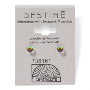 Destine VM Faceted Ball Crystal Earring