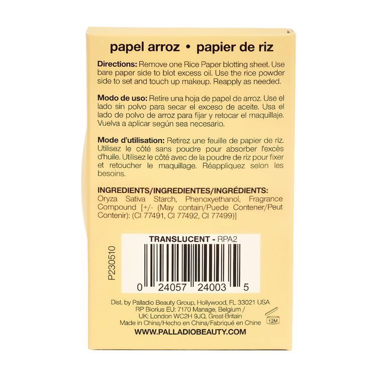 Rice Paper Blotting Tissues Translucent - Image 3