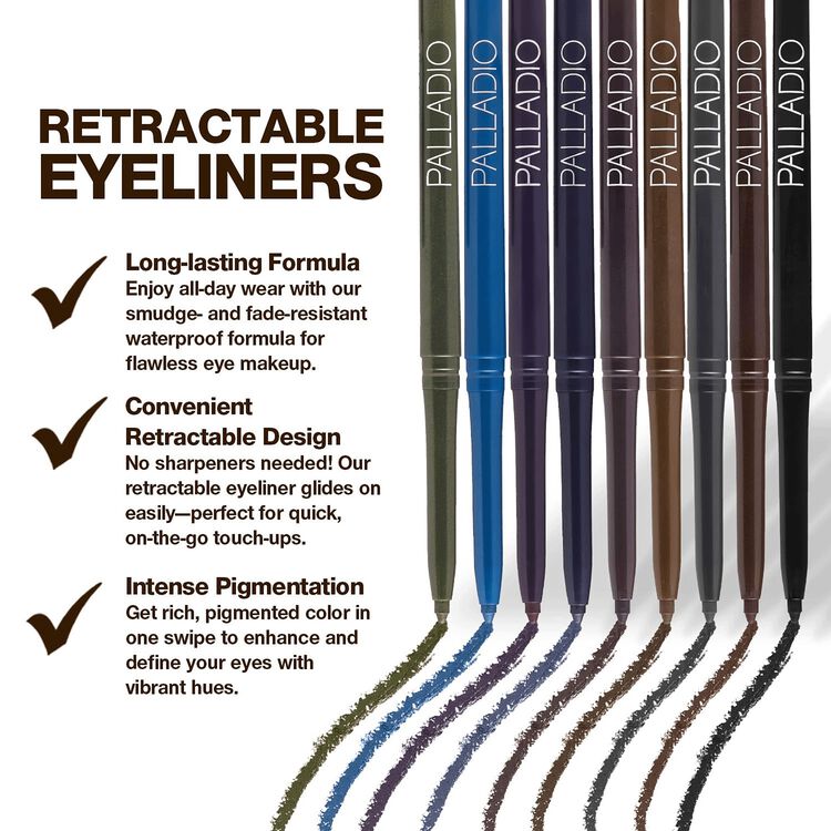 Waterproof Retractable Eyeliner Exotic Plum - Image 5