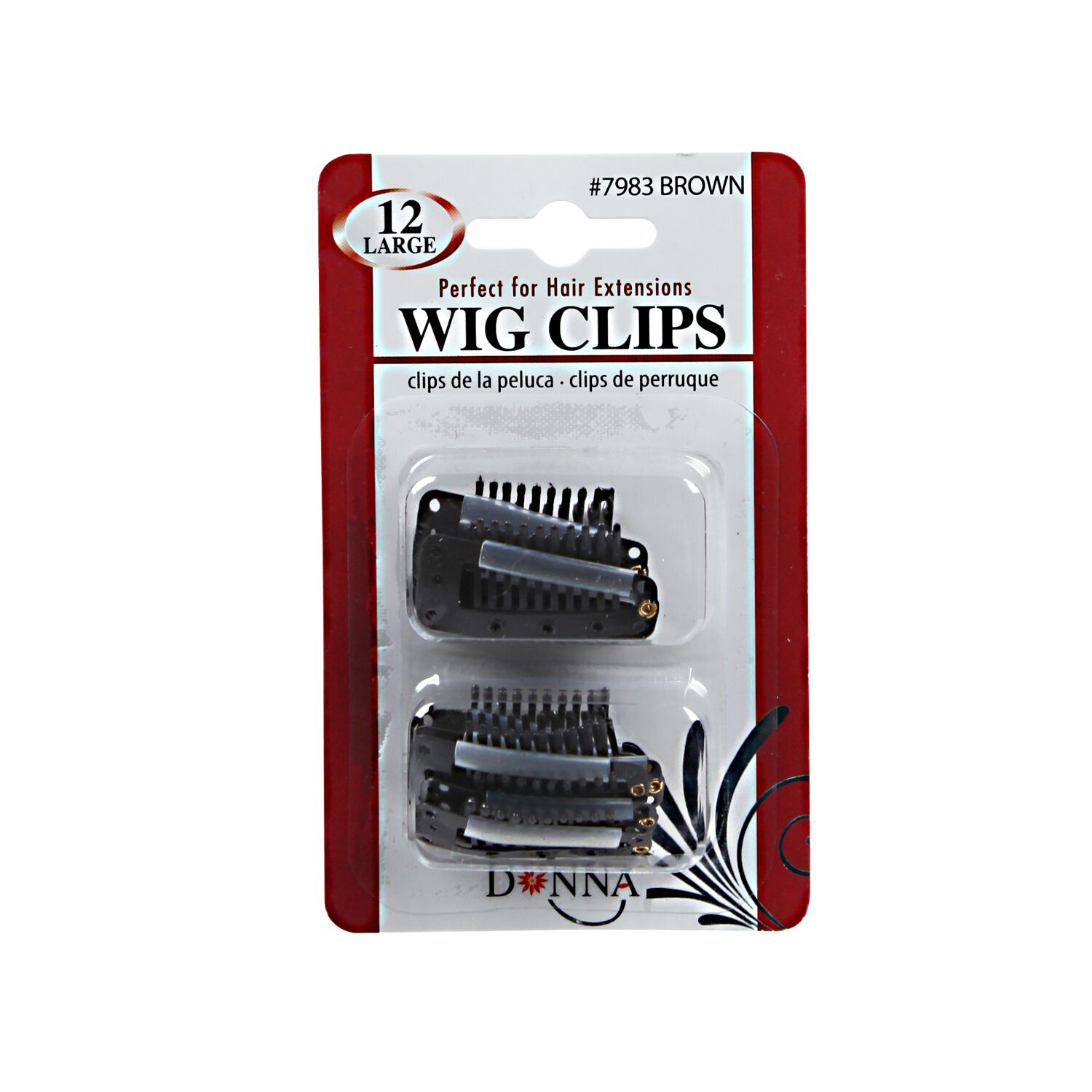 Large Wig Clips