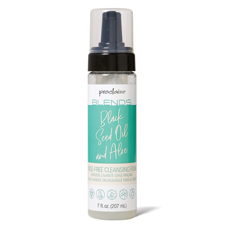 Black Seed Oil & Aloe Rinse- Free Cleansing Foam